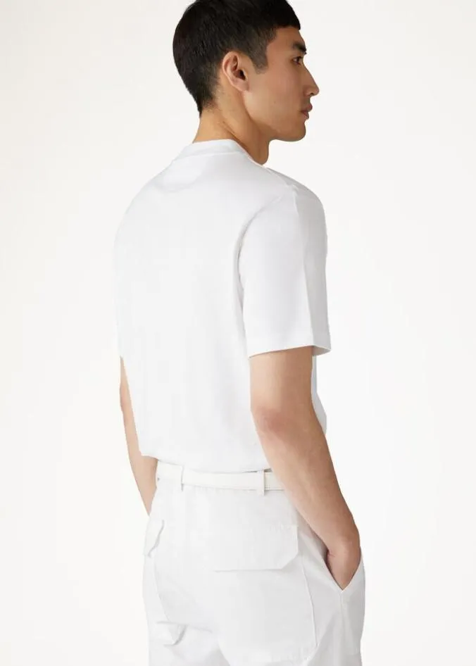 Loro Piana Polo And TShirts TShirt Optical White 8211 Man