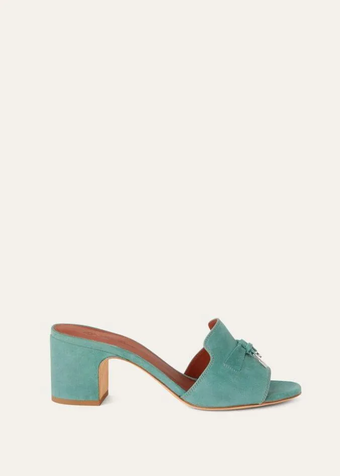 Loro Piana Pumps Summer Charms Sandal Sap Green 8211 Woman