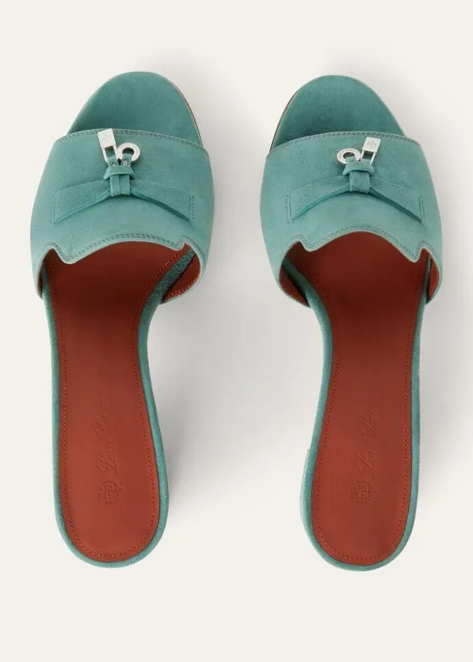 Loro Piana Pumps Summer Charms Sandal Sap Green 8211 Woman