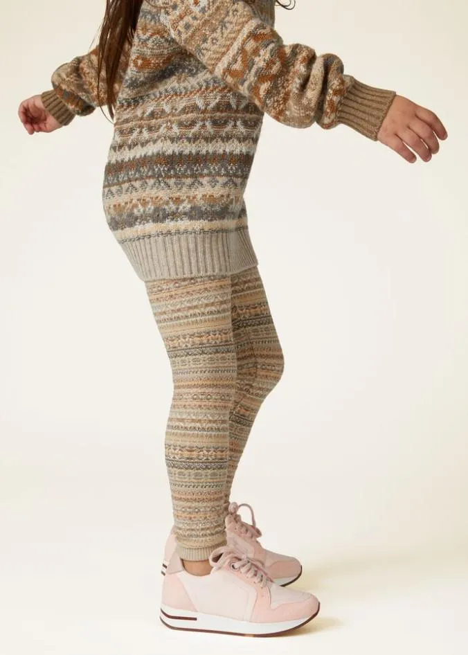 Loro Piana Ready To Wear Broome Kid039s Leggings Fancy Natural Color 8211 Kids