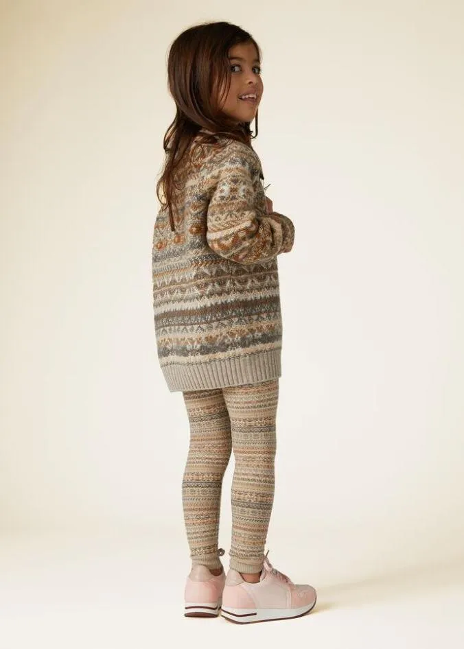 Loro Piana Ready To Wear Broome Kid039s Leggings Fancy Natural Color 8211 Kids