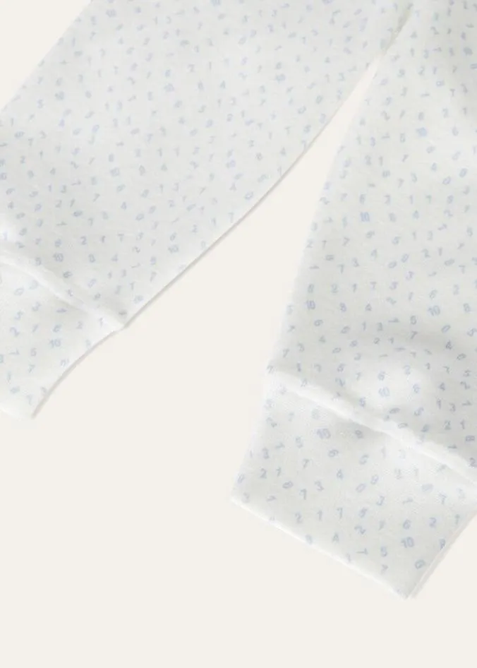 Loro Piana Ready To Wear Little Numbers Pants Whiteclear Sky 8211 Kids