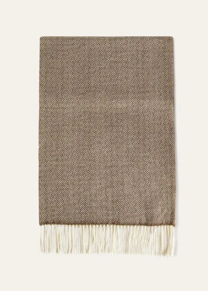 Loro Piana Scarves Grande Scarf Nougatfall Brown 8211 Man