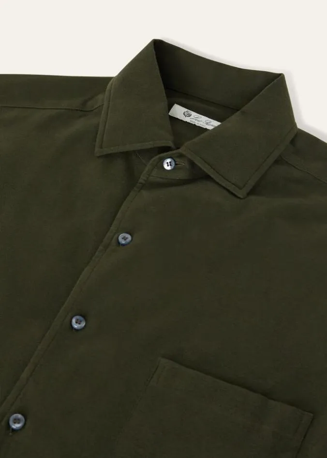 Loro Piana Shirts Andr Shirt Optical White 8211 Man
