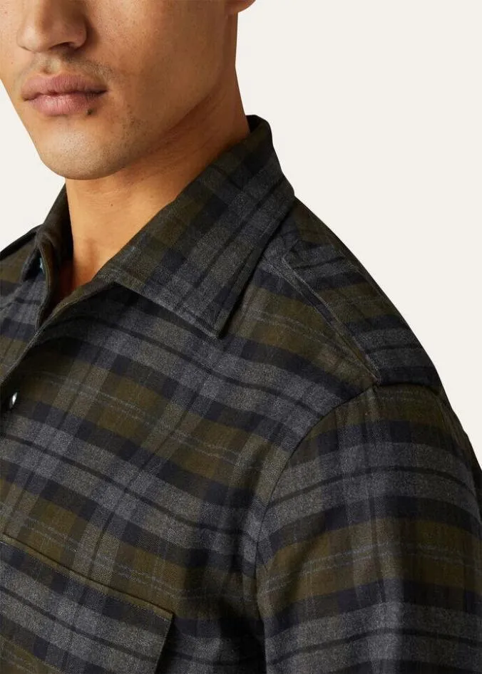 Loro Piana Shirts Caral Shirt Multicolor 8211 Man
