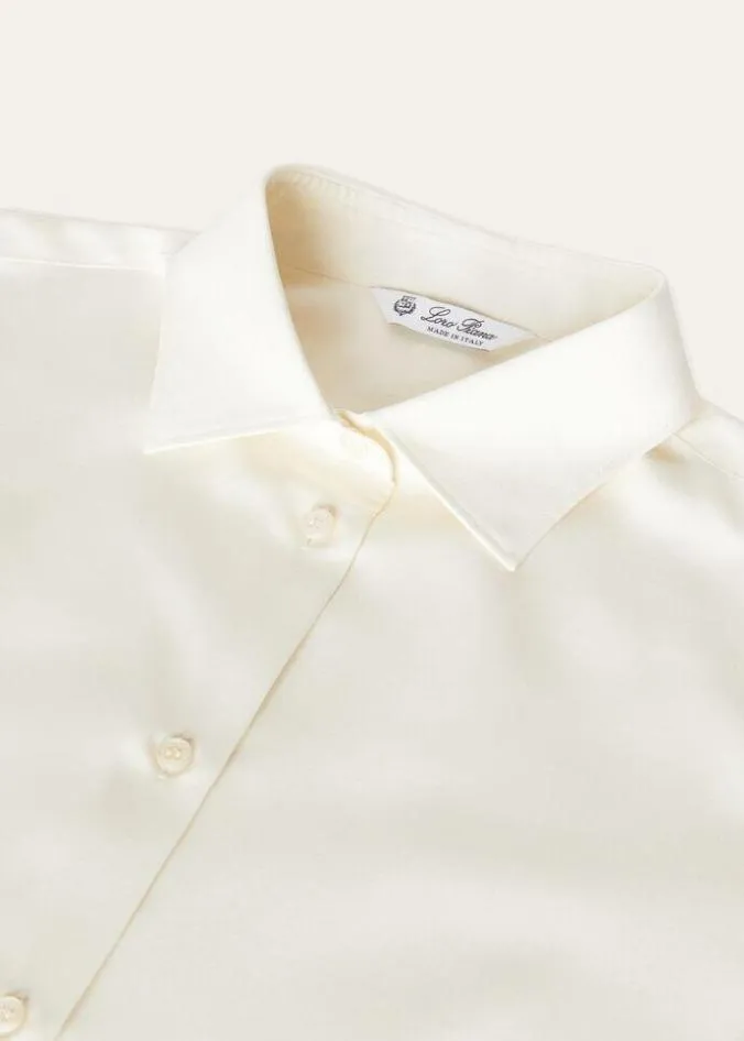 Loro Piana Shirts Kara Shirt White 8211 Woman