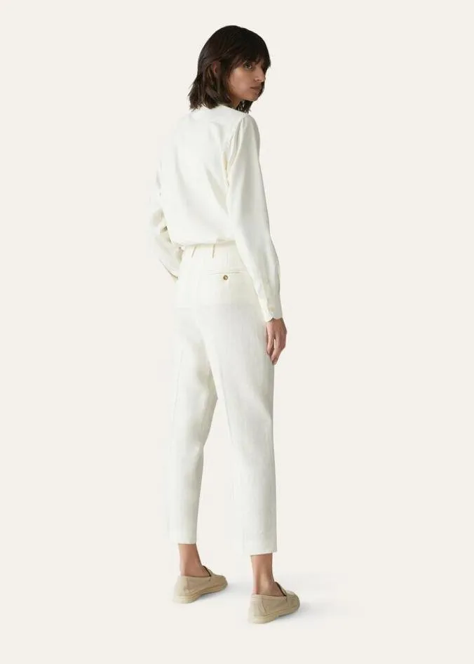 Loro Piana Shirts Kara Shirt White 8211 Woman