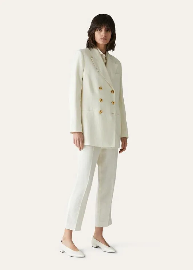 Loro Piana Shirts Kara Shirt White 8211 Woman