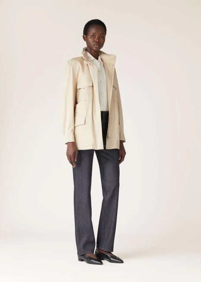 Loro Piana Shirts Neo Andr Shirt Nougatblack 8211 Woman