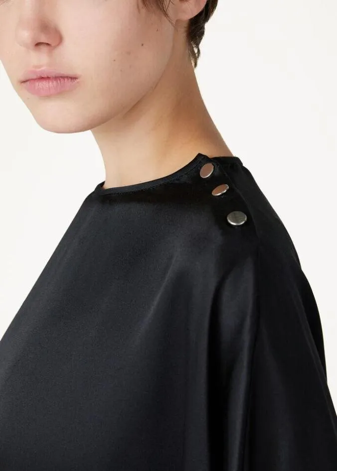 Loro Piana Shirts Valery Blouse Black 8211 Woman