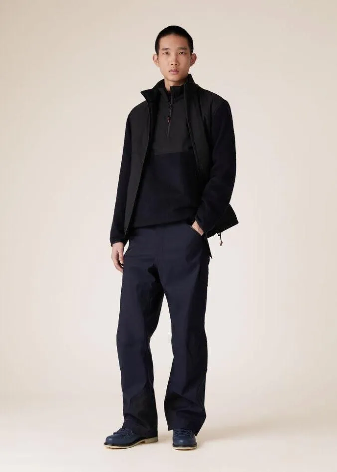 Loro Piana Ski Capsule Meribel Pullover Blue Navyblack 8211 Man