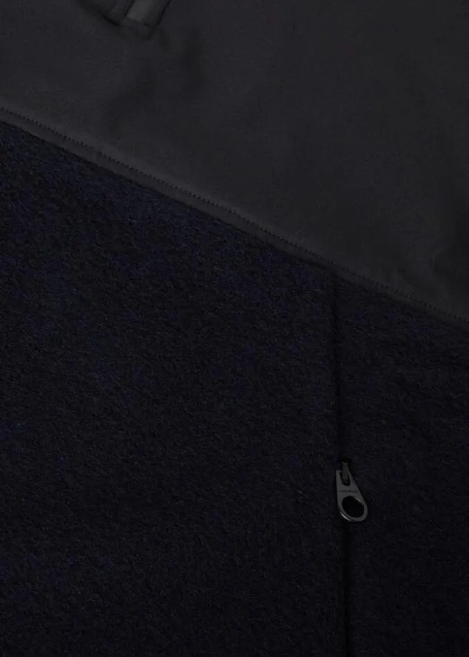 Loro Piana Ski Capsule Meribel Pullover Blue Navyblack 8211 Man
