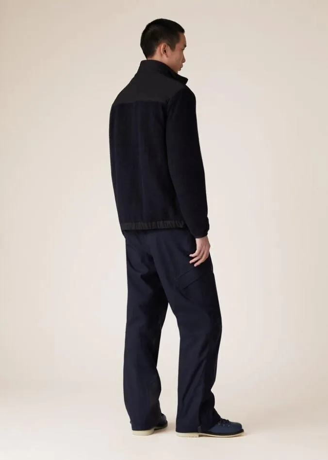 Loro Piana Ski Capsule Meribel Pullover Blue Navyblack 8211 Man