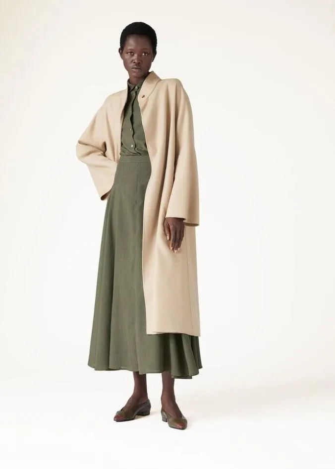 Loro Piana Skirts Flavia Skirt Sencha Green 8211 Woman
