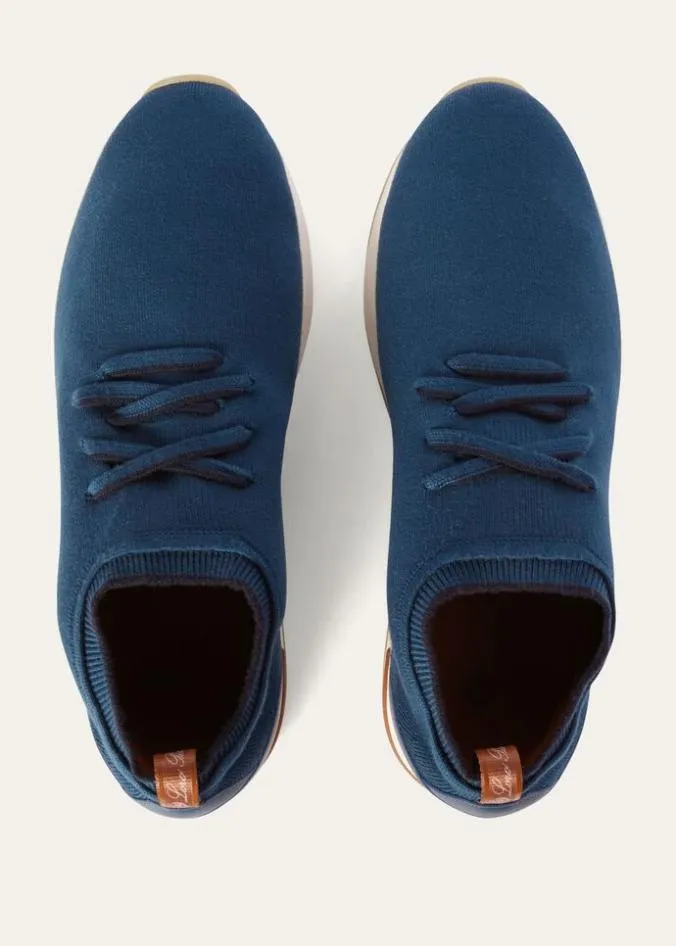 Loro Piana Sneakers The Gift Of Kings 360 Lp Flexy Walk Sneaker Summer Night Blue 8211 Man