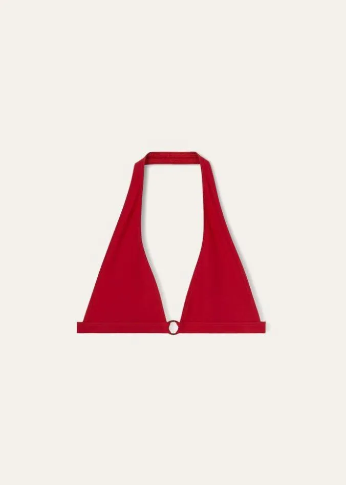 Loro Piana Swimwear Ring Marine Triangle Bikini Buoy Red 8211 Woman