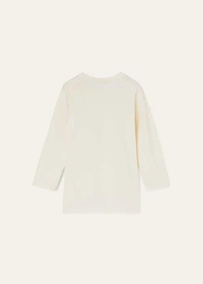 Loro Piana Top Cocooning TShirt White Snow 8211 Woman