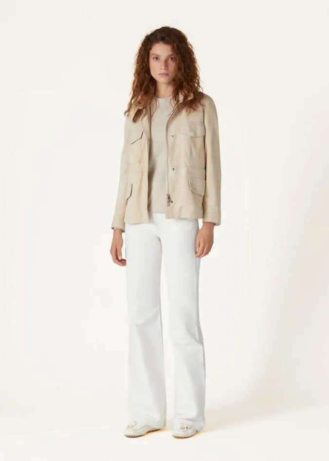 Loro Piana Trousers 038 Bermudas Danbeth Pants White 8211 Woman