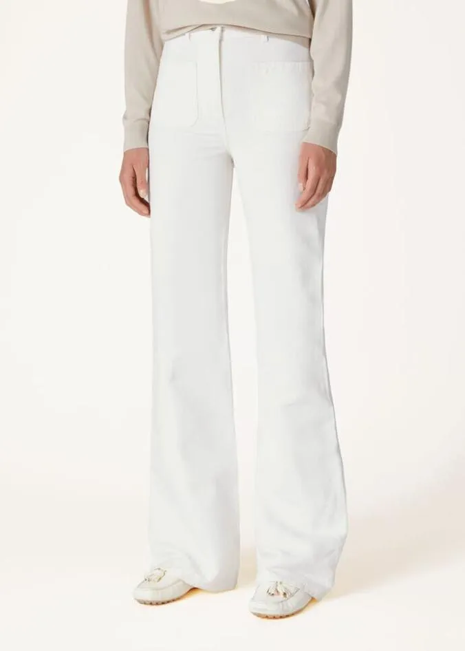 Loro Piana Trousers 038 Bermudas Danbeth Pants White 8211 Woman