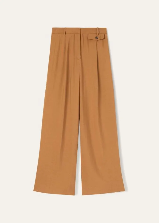 Loro Piana Trousers 038 Bermudas Fabian Pants Flax Seed 8211 Woman