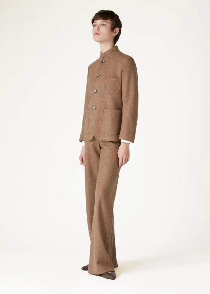 Loro Piana Trousers 038 Bermudas Robin Pants Caramel Cafe039 8211 Woman