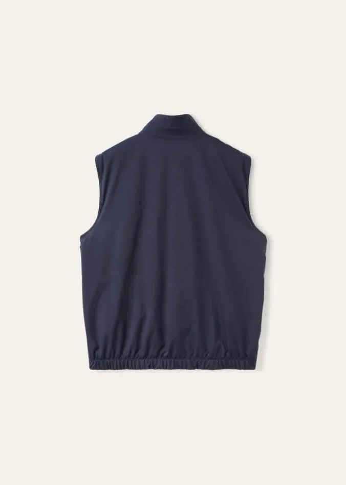 Loro Piana Vests Loro Piana Vest Navy Ocean Waveblue Navy 8211 Man