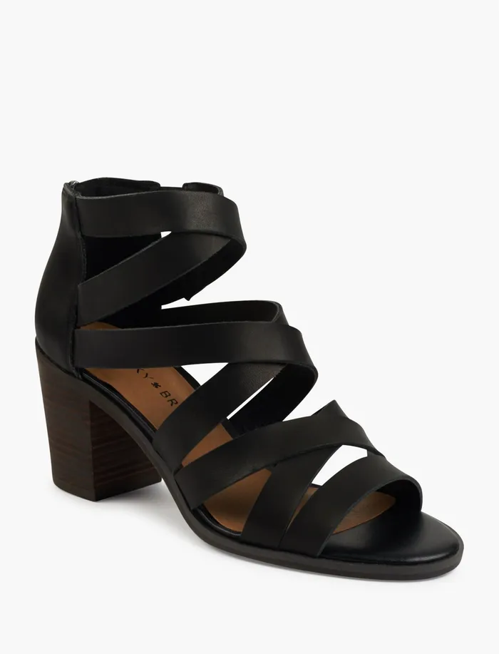 Lucky Brand Kallia Heel Open BrownRust Women Shoes