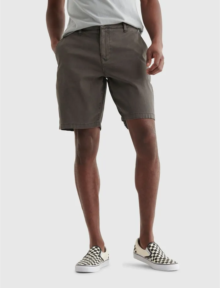 Lucky Brand Stretch Flat Front Short Moonbeam Men Shorts