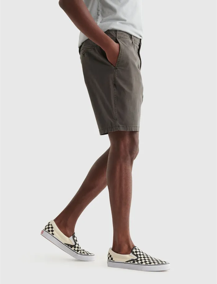 Lucky Brand Stretch Flat Front Short Moonbeam Men Shorts