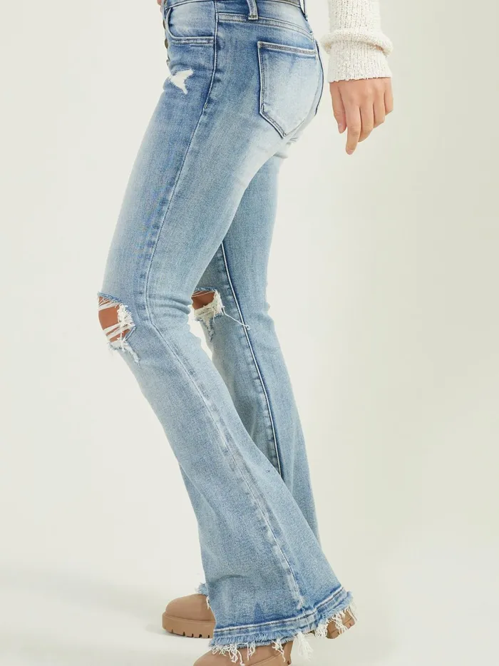 Lucy Flare Jeans Mediumlightwash Women Altar039d State Jeans