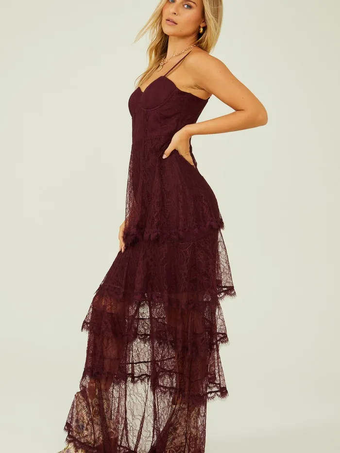 Maddie Lace Maxi Dress Winetasting Women Altar039d State Maxi Midi