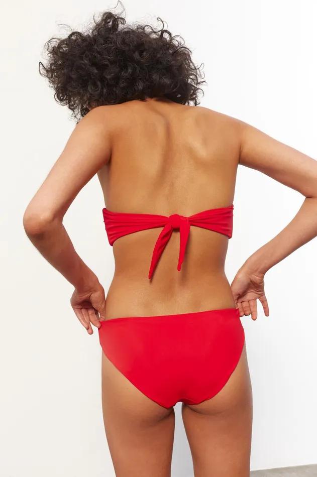 Mara Hoffman Bikini Bottoms Women Zoa Bikini Bottom Red Mara Hoffman Bikini Bottoms Women Zoa Bikini Bottom Red