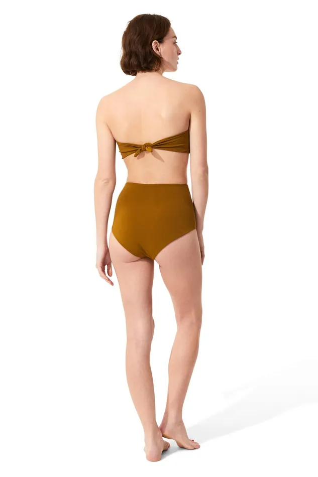 Mara Hoffman Bikini Tops Women Abigail Bikini Top Olive Mara Hoffman Bikini Tops Women Abigail Bikini Top Olive