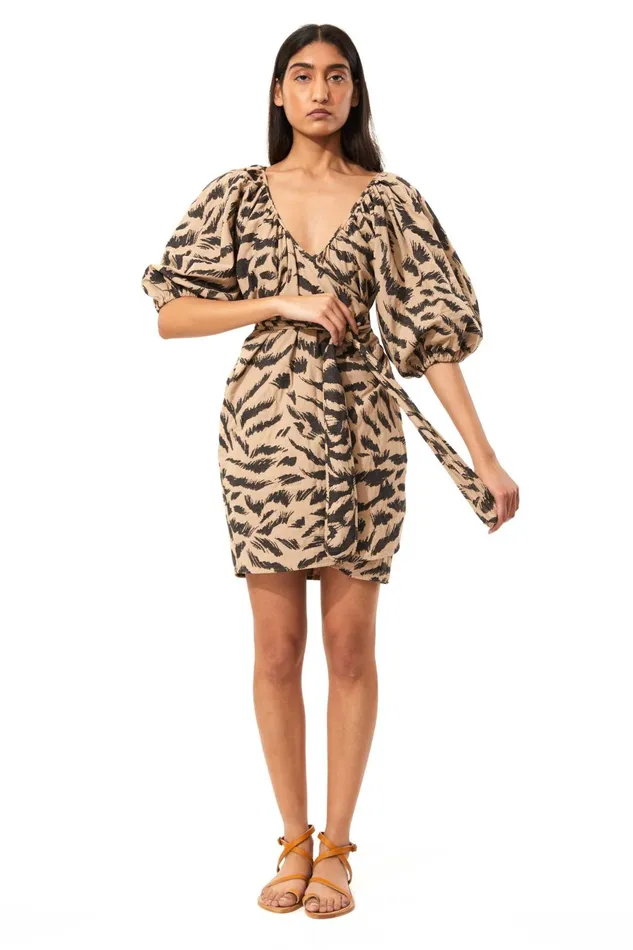 Mara Hoffman Dresses Women Coletta Dress Black and Brown Mara Hoffman Dresses Women Coletta Dress Black and Brown