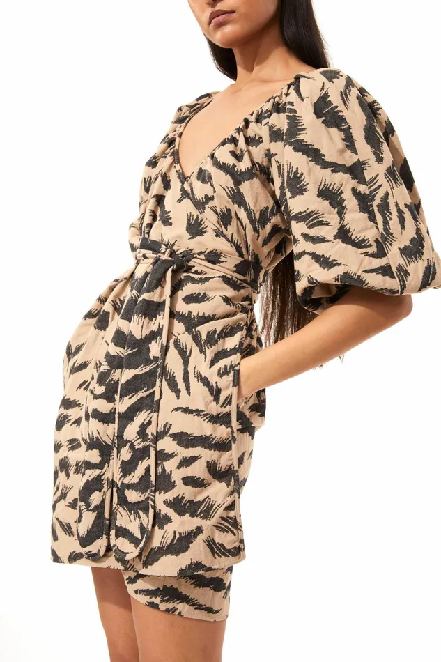 Mara Hoffman Dresses Women Coletta Dress Black and Brown Mara Hoffman Dresses Women Coletta Dress Black and Brown