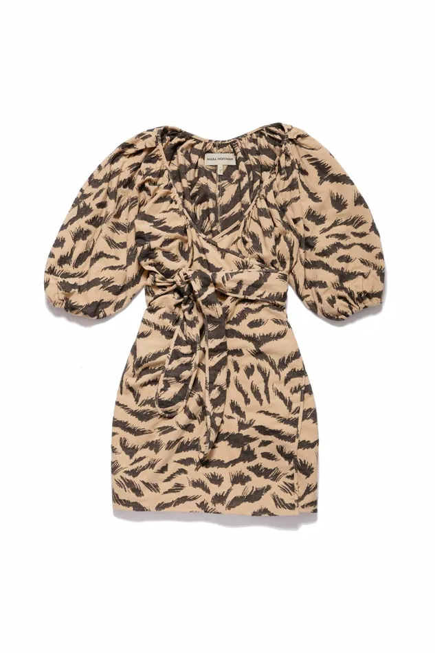 Mara Hoffman Dresses Women Coletta Dress Black and Brown Mara Hoffman Dresses Women Coletta Dress Black and Brown