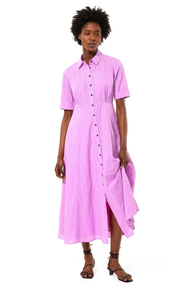 Mara Hoffman Dresses Women Lorelei Dress Lilac