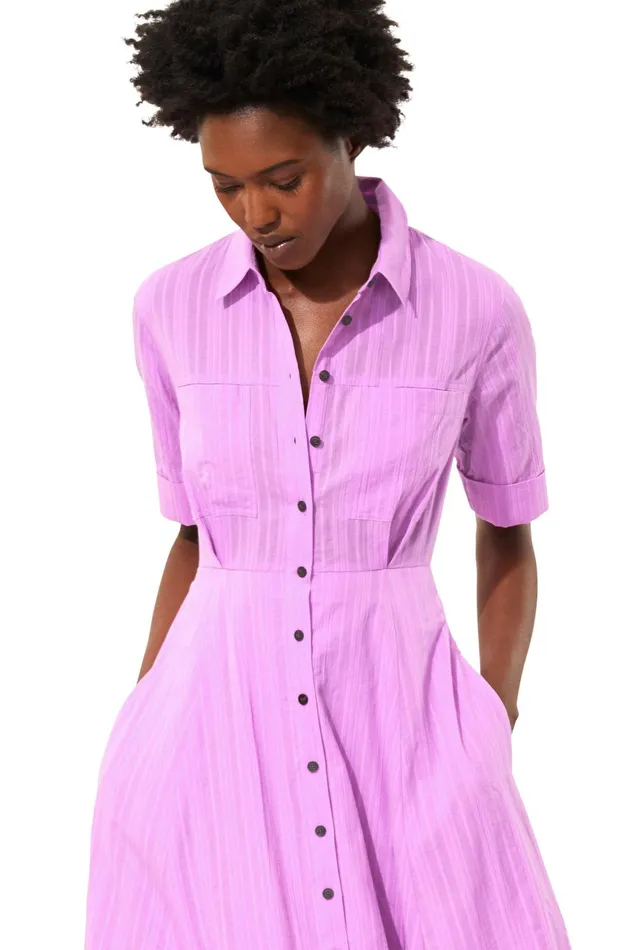 Mara Hoffman Dresses Women Lorelei Dress Lilac Mara Hoffman Dresses Women Lorelei Dress Lilac