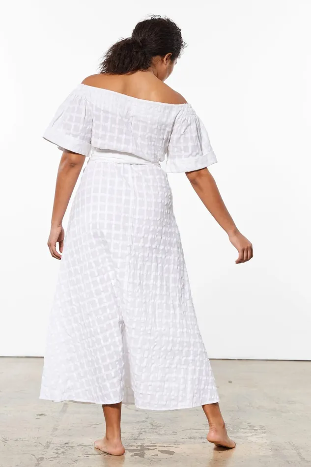 Mara Hoffman Extended Sizes Women Extended Adelina Dress White