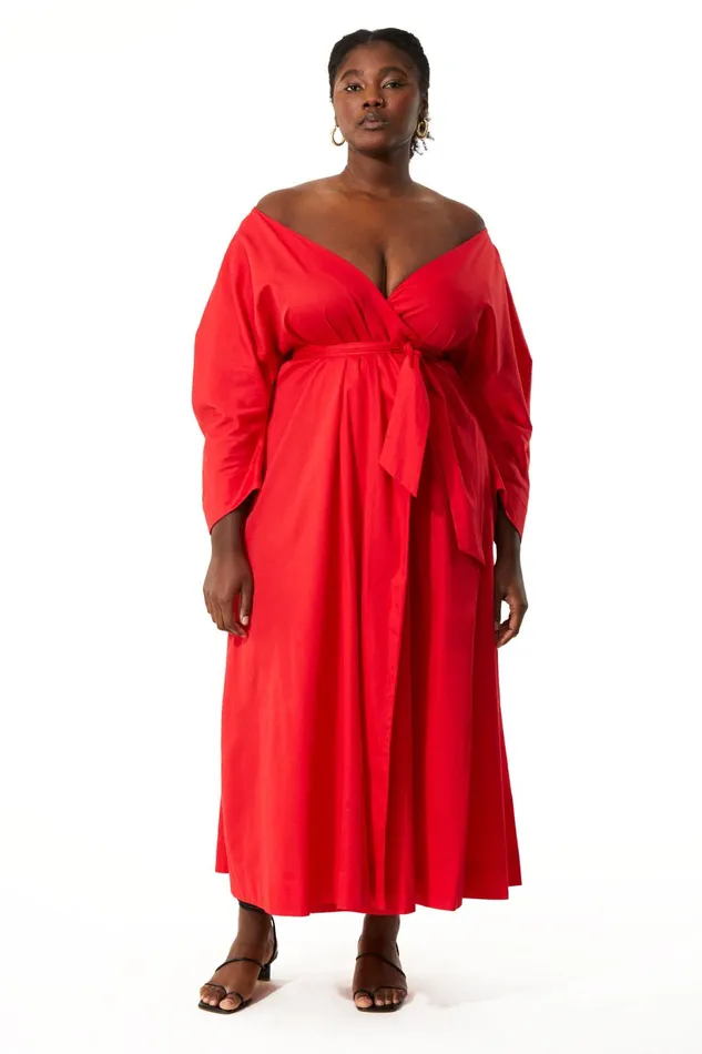 Mara Hoffman Extended Sizes Women Extended Agnella Dress Red Mara Hoffman Extended Sizes Women Extended Agnella Dress Red