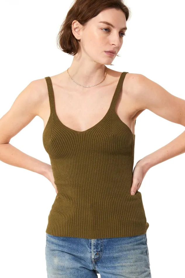 Mara Hoffman Sweaters Women Emilia Sweater Olive
