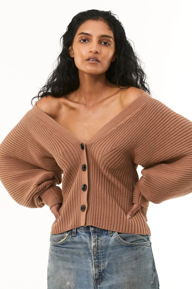 Mara Hoffman Sweaters Women Naenia Sweater Mocha