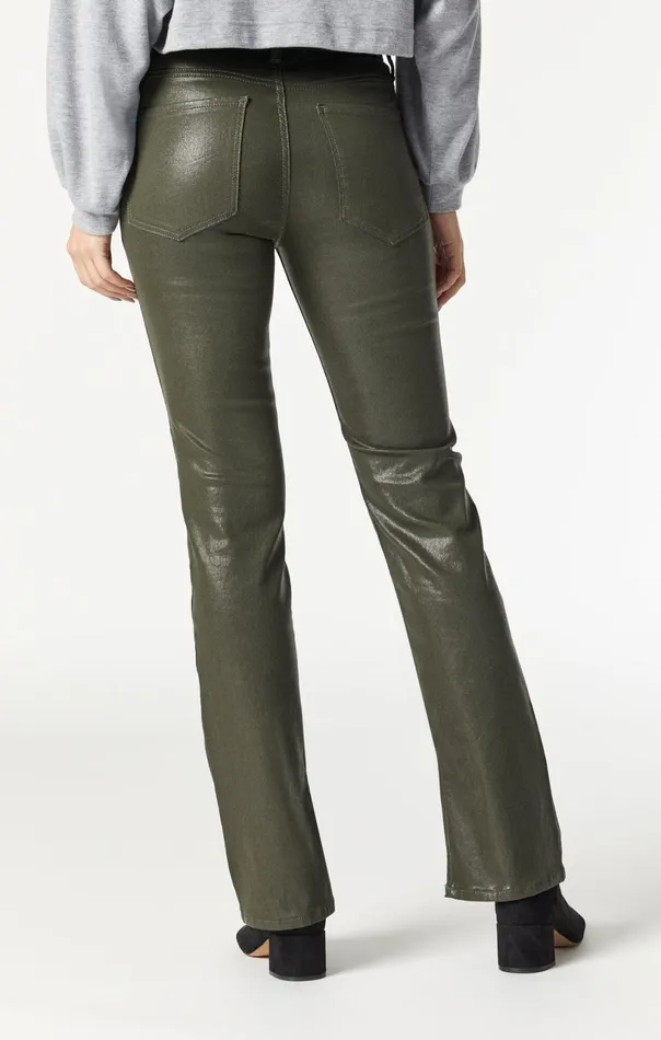 Maria Slit Hem Flare In Khaki Jeather Women Mavi Jeans Pants Maria Slit Hem Flare In Khaki Jeather Women Mavi Jeans Pants