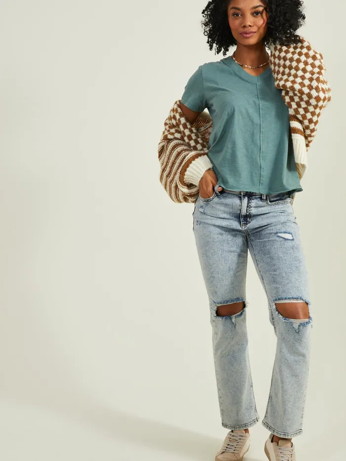 Mariah Straight Leg Jeans Mediumlightwash Women Altar039d State Jeans