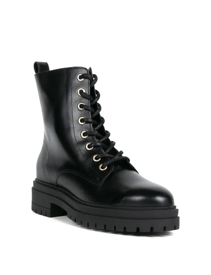 Max Intense Black Women Bobbies Ankle Boots