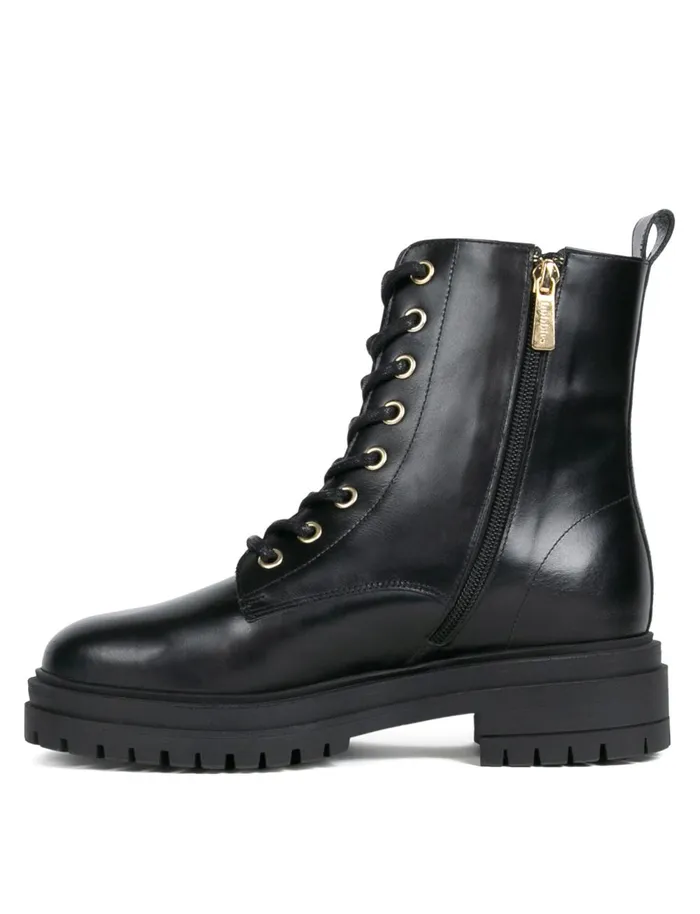 Max Intense Black Women Bobbies Ankle Boots