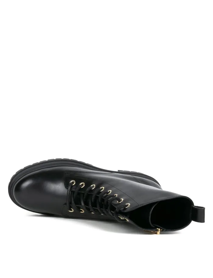 Max Intense Black Women Bobbies Ankle Boots