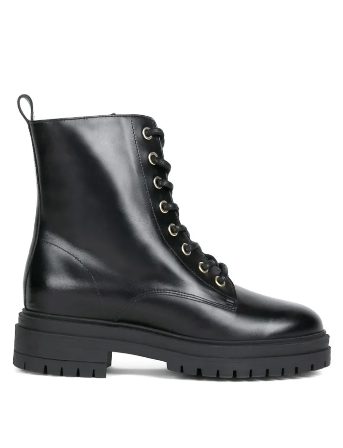 Max Intense Black Women Bobbies Ankle Boots