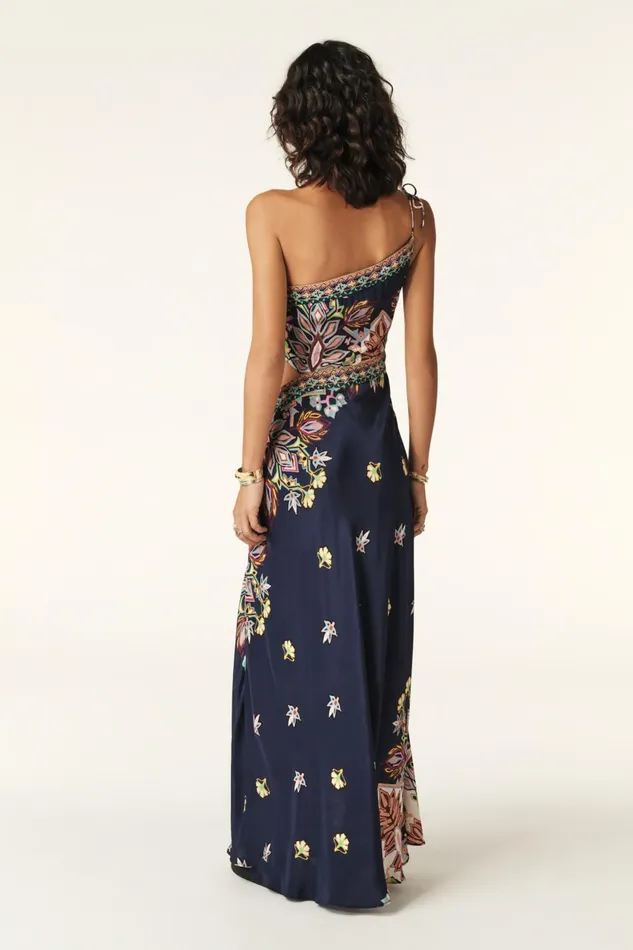 Maxi Dress Laxa Blue Women Baandsh Dresses