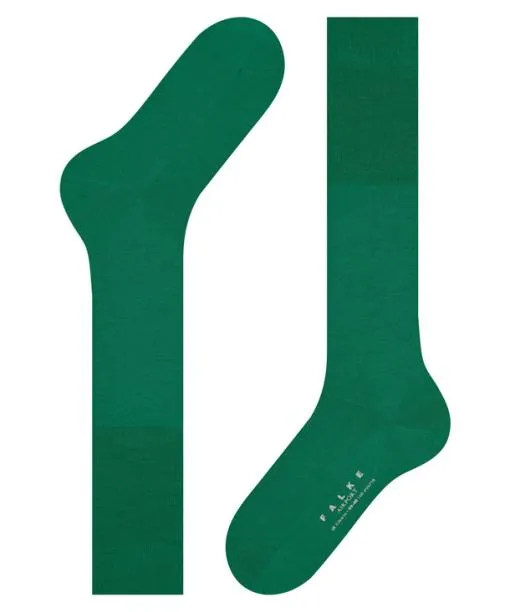 Men Airport Men Kneehigh Socks Emerald FALKE Knee High Socks